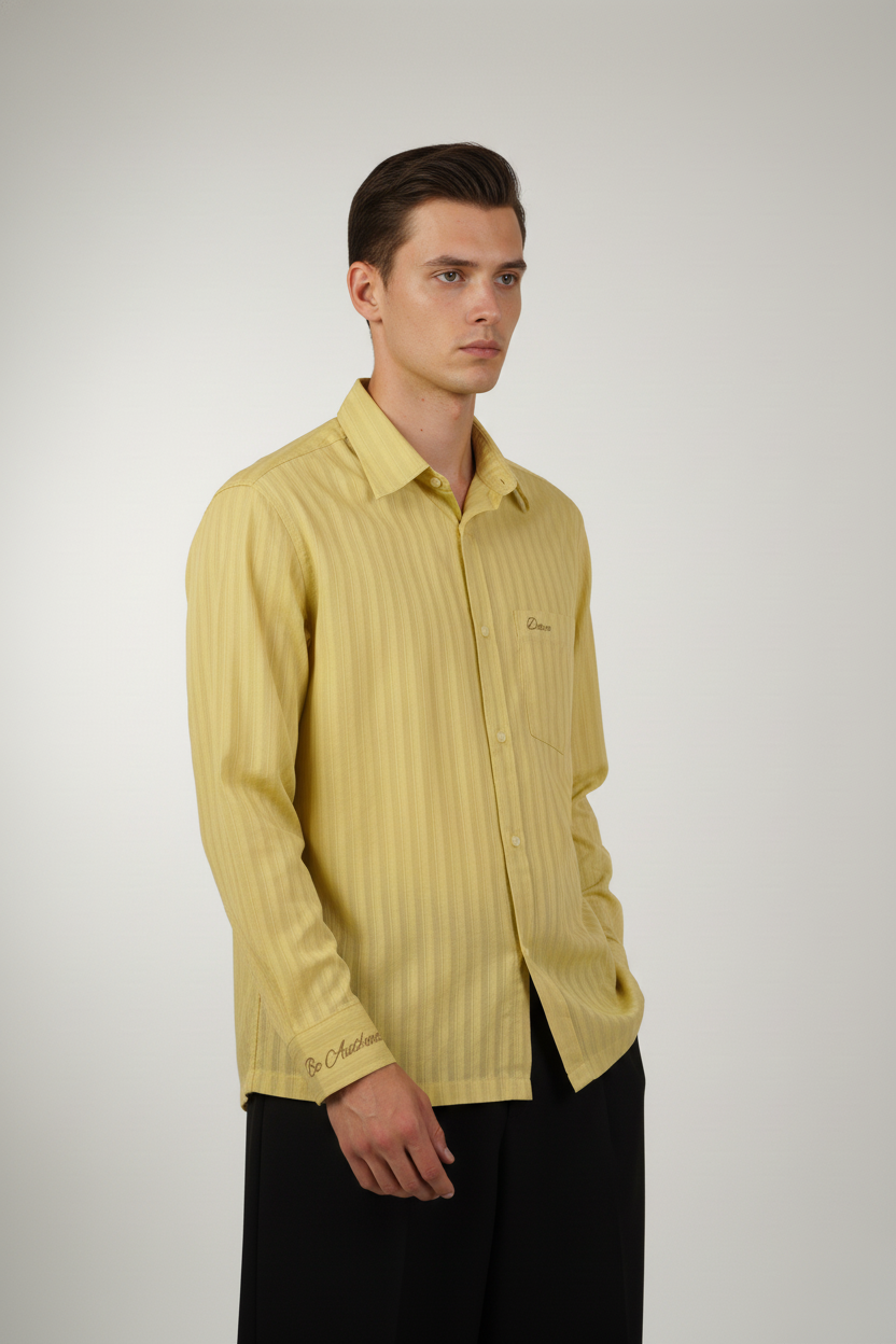 Yellow Cotton Shirt