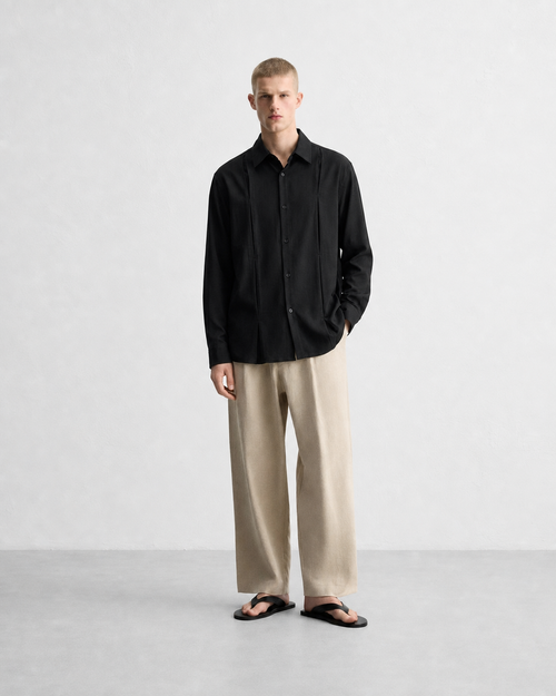 Cotton Black Shirt