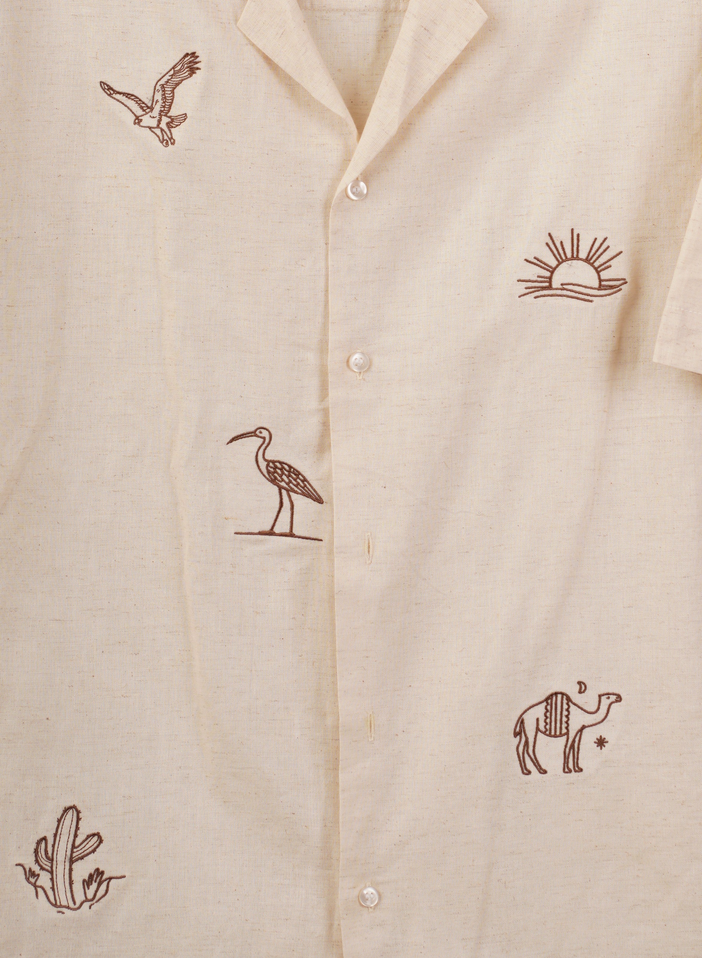 Desert Embroidery Shirt