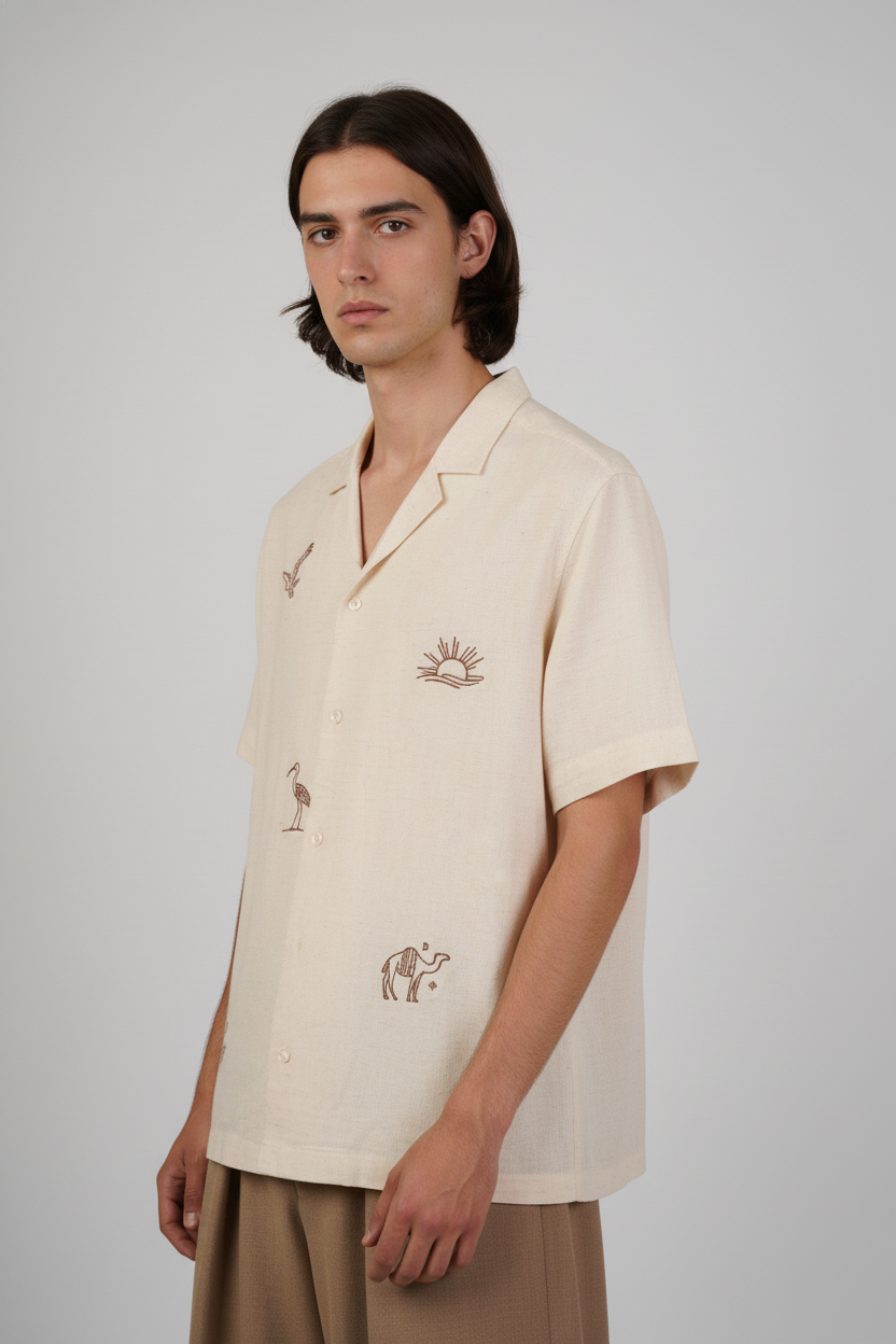 Desert Embroidery Shirt