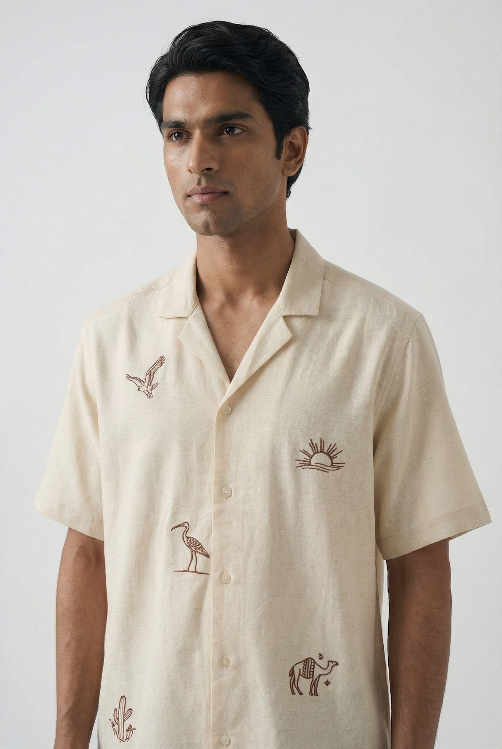 Desert Embroidery Shirt