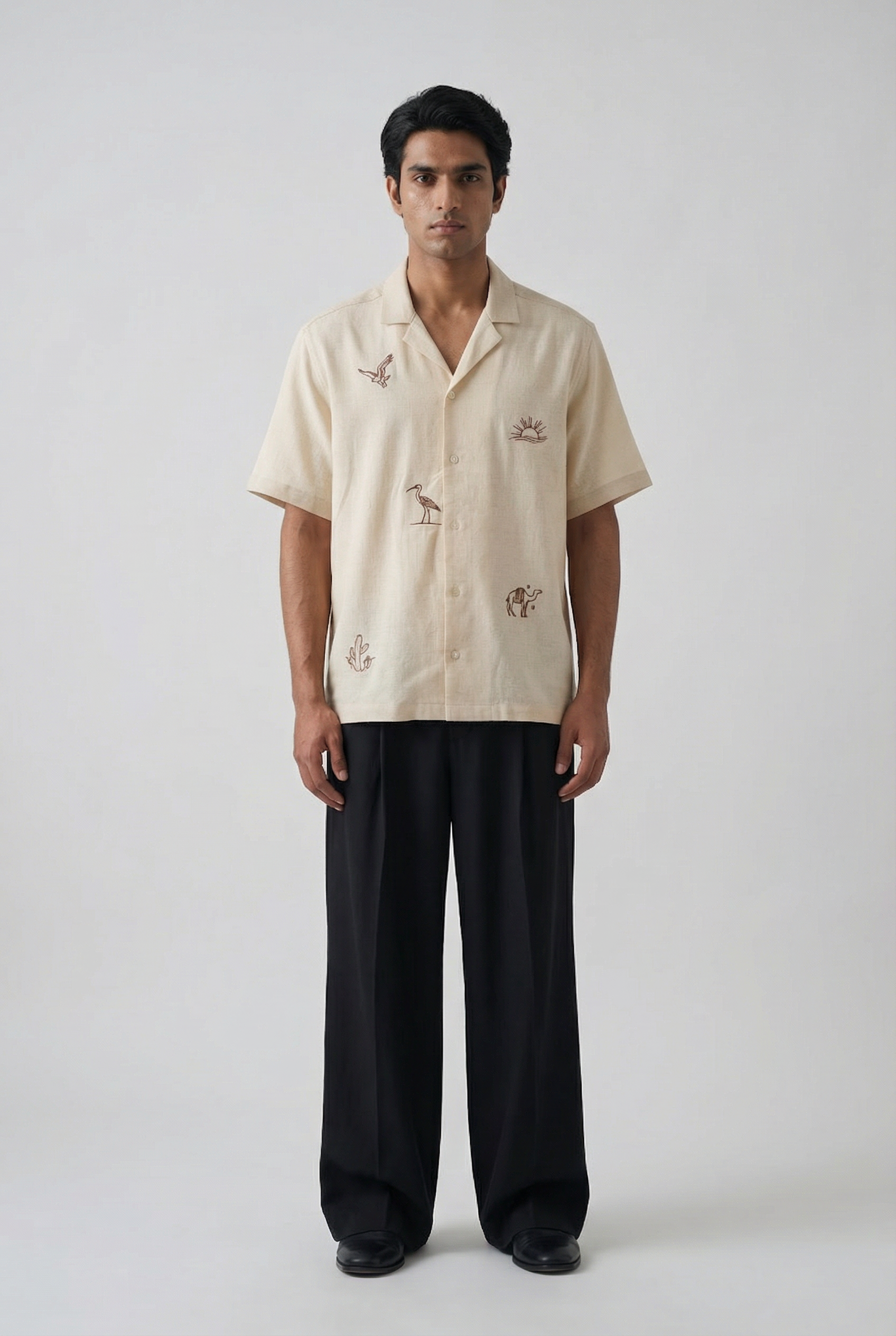 Desert Embroidery Shirt