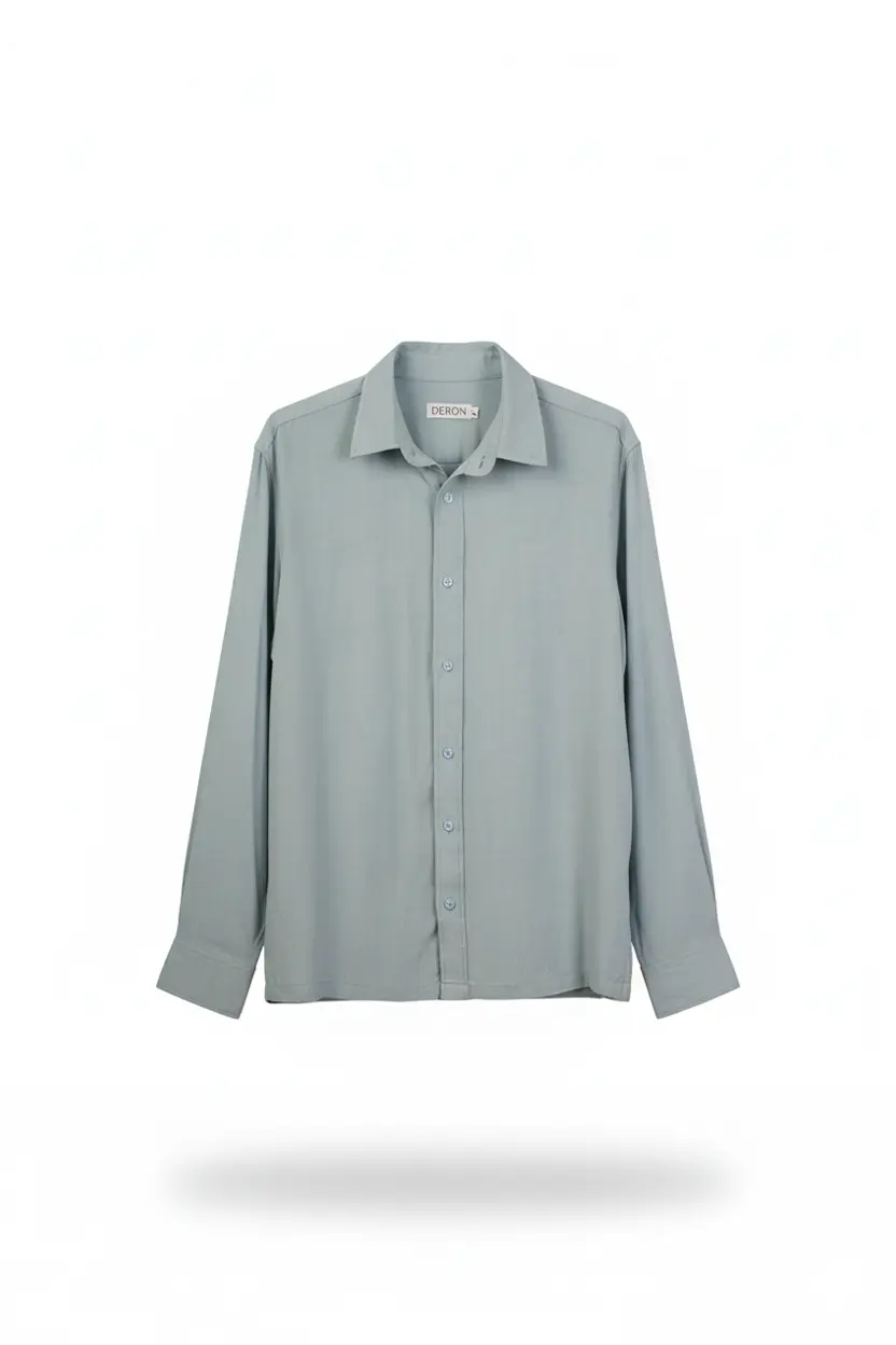 Light Blue Cotton Shirt  DERON